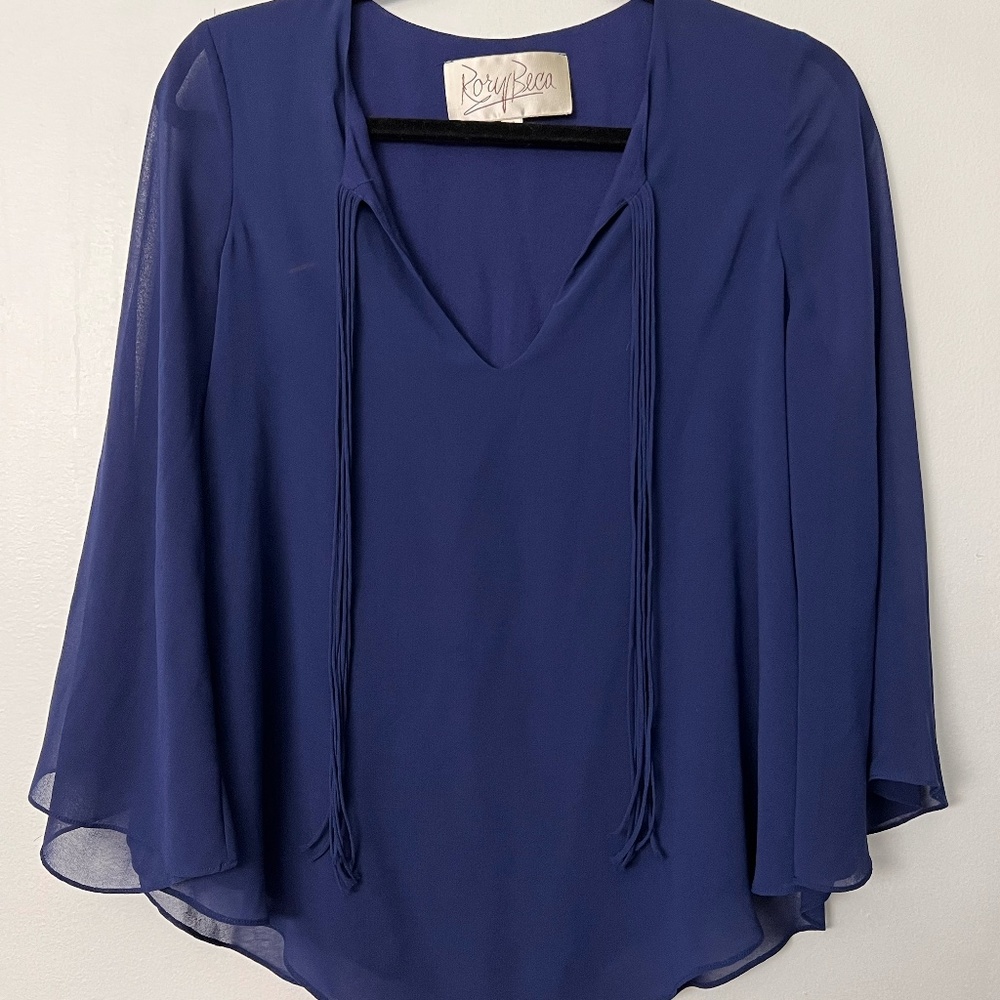 Rory Beca - Navy Blouse